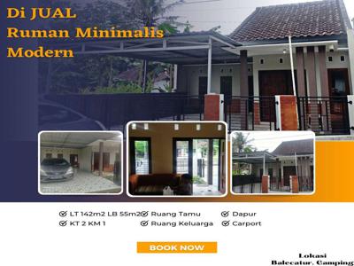 Rumah dijual Balecatur Jogja, 200 meter Jalan Provinsi