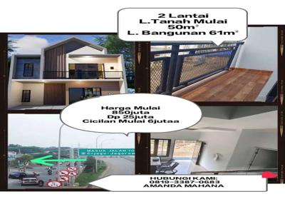 RUMAH DIJUAL CEPAT CLUSTER TERBAIK 800 JUTAAN