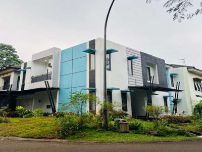 Rumah Modern siap huni depan taman BSD kode 113