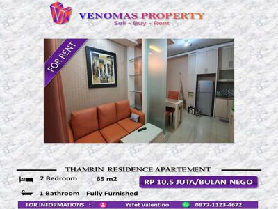 Sewa Apartemen Thamrin Residence High Floor 2BR Full Furnished