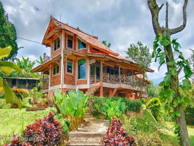 Villa lama dengan view gunung, sawah, lembah dan bukit di Ciawi Bogor