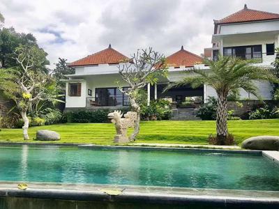 Villa with Modern & Tropical Garden with Ricefield View Pererenan