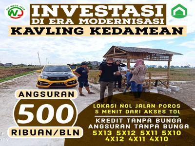 Tanah Kavling Kredit Murah - Lokasi Kedamean City Tanah Pemukiman