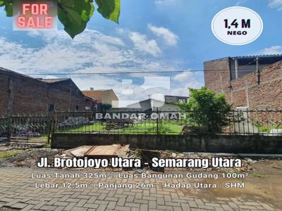 Tanah Murah Tengah Kota Brotojoyo Panggung Kidul Ahmad Yani RS Karyadi