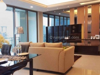 Apartement Siap Huni Mewah Private Lift St. Moritz Ambassador Suite 3 BR Furnished Bagus Connecting Mall Lippo Puri