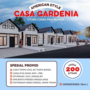 Casa Gardenia Idaman Milenial 200 Jt an Lokasi Strategis Siap Kpr