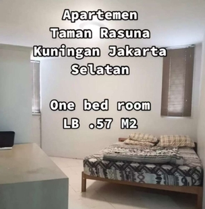 Dijual Apartemen Taman Rasuna 1BR,Include Furnish,SHMSRS,56M2