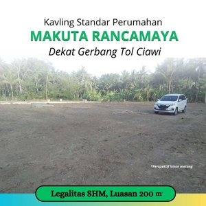 Dijual Kavling Dekat Rancamaya Bogor, Legalitas SHM