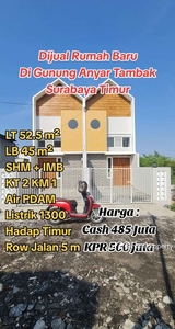 Dijual Rumah Baru Di gunung Anyar Tambak Surabaya