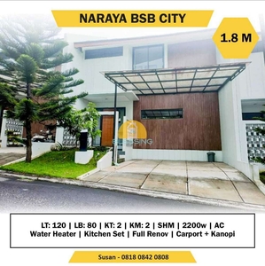 Dijual Rumah di BSB cluster Naraya