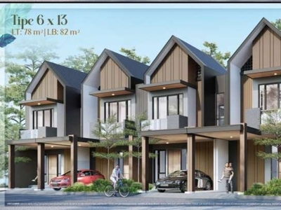 Dijual Rumah Mewah Modern 2 lantai di cluster Emory Karawang Barat