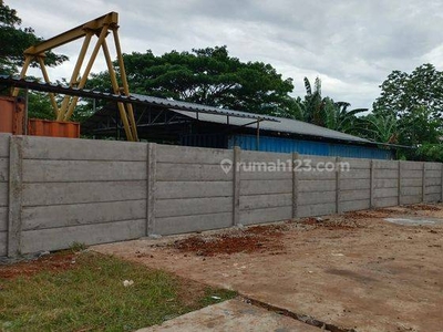 Disewa Tanah akses Jalan kontainer 40 feet di Jatiasih Bekasi