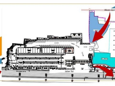 Disewa Tanah Luas 25.000 m² Rest Area Tol Jakarta Cikampek HGB