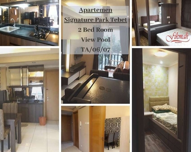 Disewakan Apartemen Tipe 2 Kamar Signature Park Tebet