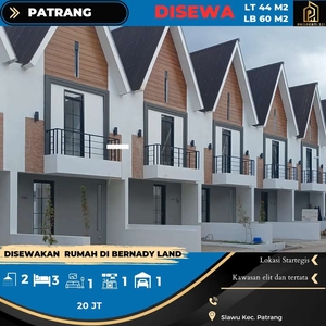 DISEWAKAN RUMAH DI PERUMAHAN BERNADY, ADA MINIBAR JUGA