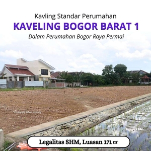 Hanya 2 Unit Saja! Dijual Kavling Dalam Perumahan Bogor Raya Permai