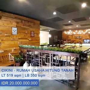 Hot Sale Rumah Usaha Hitung Tanah Area Istimewa Jl Cikini Menteng