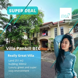 Jual Cepat Villa Panbill mewah hook tengah 251 m2 kota Batam