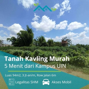 Jual Kavling SHM Per Unit Cocok Untuk Kos Zona Kampus