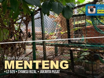 Jual Tanah Kavling Jalan Syamsu Rizal Menteng Jakarta Pusat