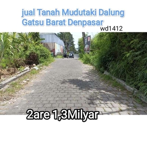 Jual tanah Mudutaki Dalung Gatsu Barat Denpasar bali