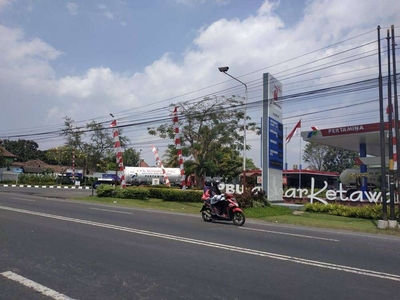 Kapling Tepi Jalan: 2,5 Km Exit Tol Gamping, Free Balik Nama, Siap Ajb