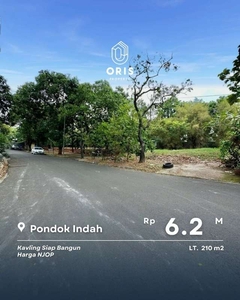 Kavling siap bangu harga njop di pondok indah