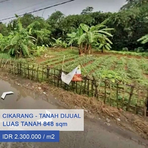 Lahan Bagus Dijual Di Jl Mbah Kilong Sukadami Cikarang Bekasi Jabar