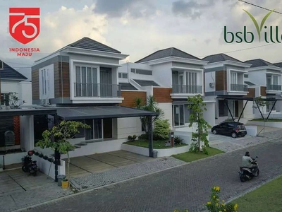 Rumah 2LT Disewakan Bisa Furnish/Non Furnish BSB Village