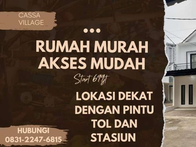 rumah 2lt murah di serpong,tangerang