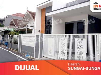 Rumah Baru 3 Kamar Jl Cidanau Dekat IKIP Budi Utomo dan Jl Ciliwung