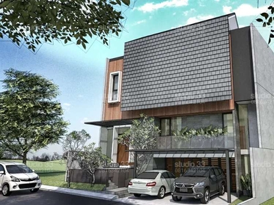 Rumah brandnew mewah 2.5 lantai, ada kolam renang di Puri Bintaro Jaya