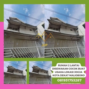 rumah disewakan 2 lantai cocok buat usaha dan kantor