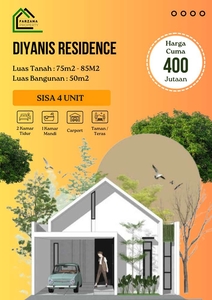 Rumah Minimalis Modern Lok dkt Kampus UMY, Harga cuma 400 Jutaan