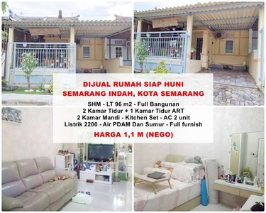 Rumah siap huni di Semarang Indah full furnished