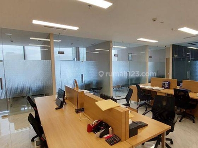 Sewa District 8 Office Scbd Jakarta Treasury Luas 318 Sqm Furnish