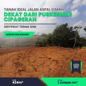 Tanah Cimahi Dekat dari Puskesmas Cipageran Bandung SHM