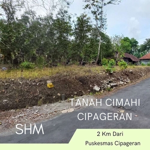 Tanah Cimahi Utara Akses Jl Karyabakti Dekat Puskesmas Cipageran