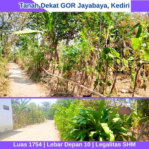 Tanah Dekat GOR Jayabaya Kediri Kota