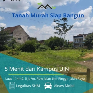 Tanah Kavling Siap Bangun 5 Menit Kampus UIN