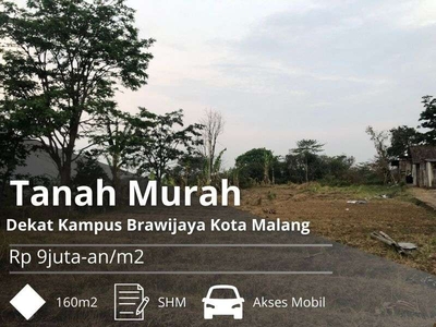 Tanah Layak Bangun Hunian Dekat Kampus UMM, Kota Malang LM23