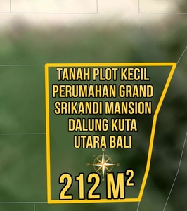 Tanah Plot Kecil Perumahan Grand Srikandi Mansion Dalung Bali