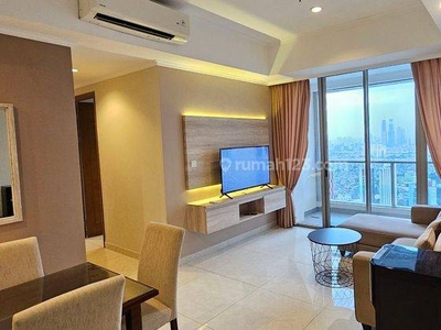 Apartemen Taman Anggrek Residences 3 Kamar Tidur Bagus Furnished