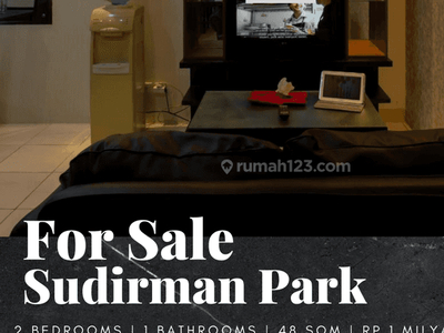 Dijual Apartemen Sudirman Park 2br Full Furnished Middle Floor