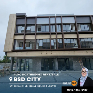 Dijual Nego Ruko Business Centre North Ridge di Bsd City