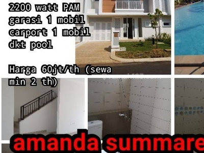 Rumah Bangunan Baru 100 % Summarecon Bandung Cluster Amanda