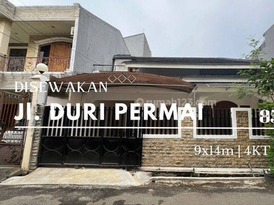 Rumah di Sewakan Duri Permai, Jakarta Barat
