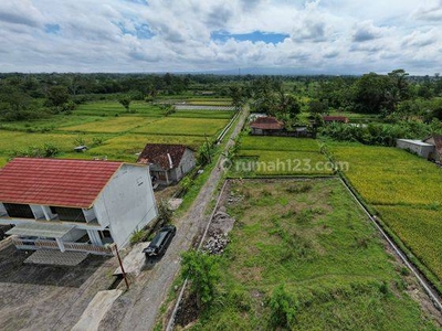 Tanah View Sawah di Jl. Kaliurang Km. 11 Jogja, Selatan Uii