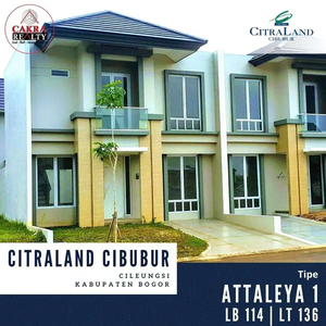 2 Lantai New Attaleya Cluster Monteverde CitraLand Cibubur