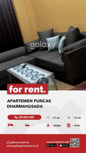 Apartemen 2 BR Puncak Dharmahusada Surabaya Timur